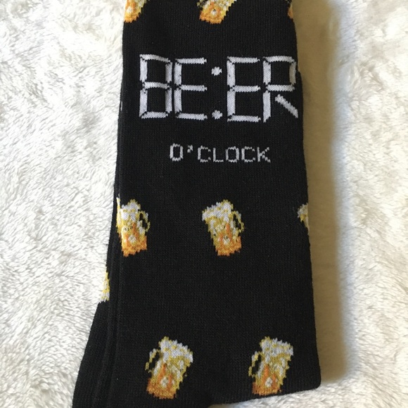 3/$20 Beer o’clock drink mug print Into Socks - Picture 6 of 11